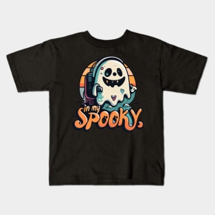 In My Spooky Halloween Vibes and Mysterious Charm Kids T-Shirt